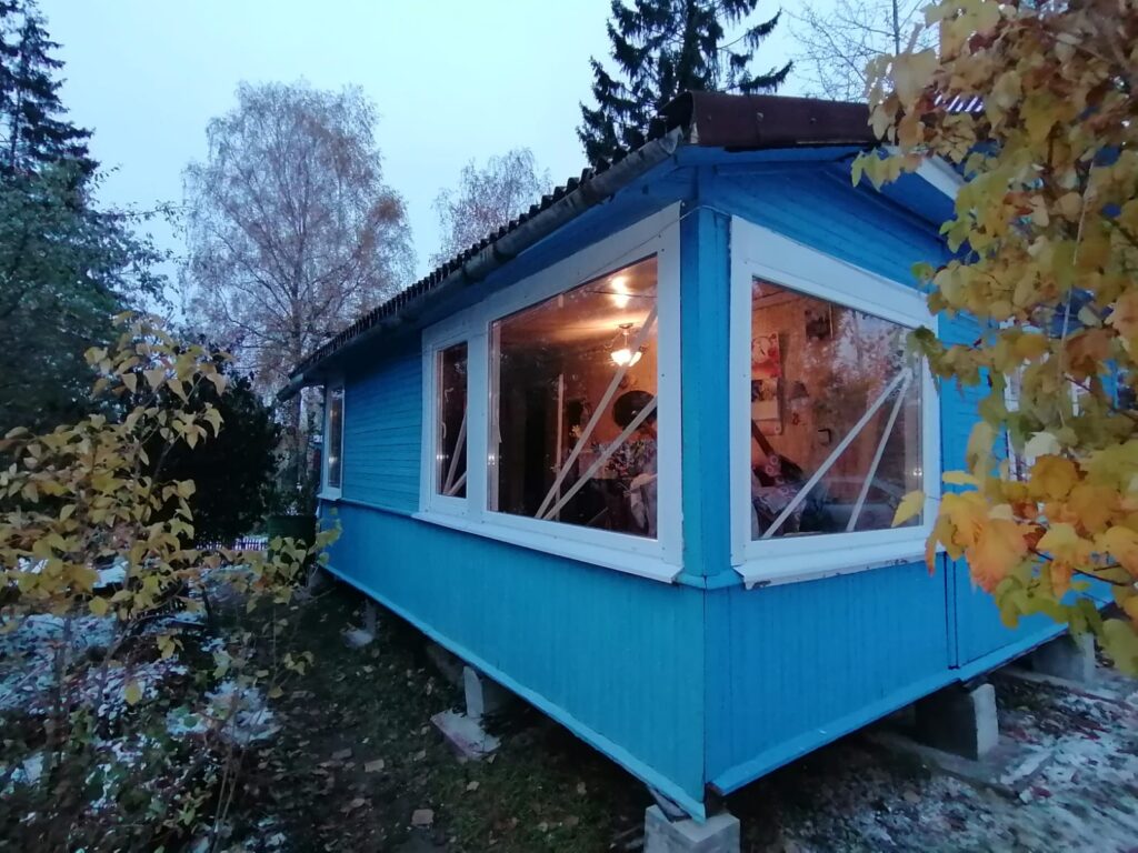 Остекление частных домов